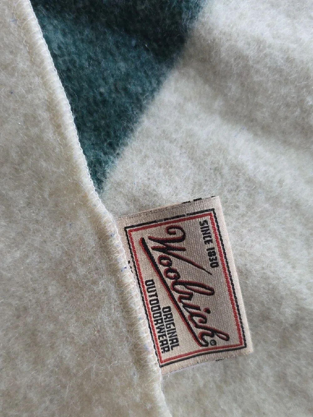 Woolrich lightweight throw